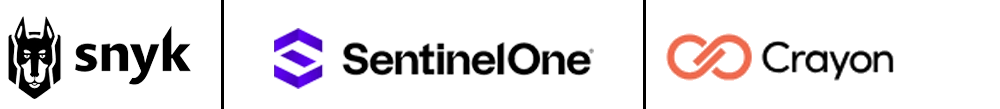 snyk_sentinelone_crayon_logos.webp